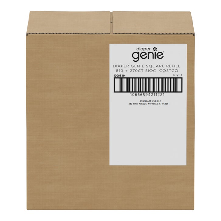 Diaper Genie Square Refill, 2 Multi-size Packs, 1080-count | Costco