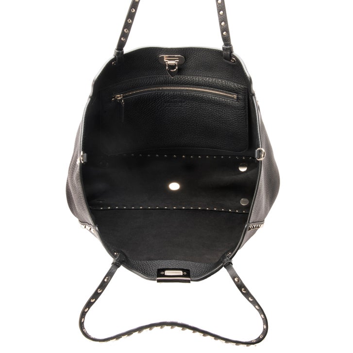 Valentino Rockstud Satchel, Black | Costco